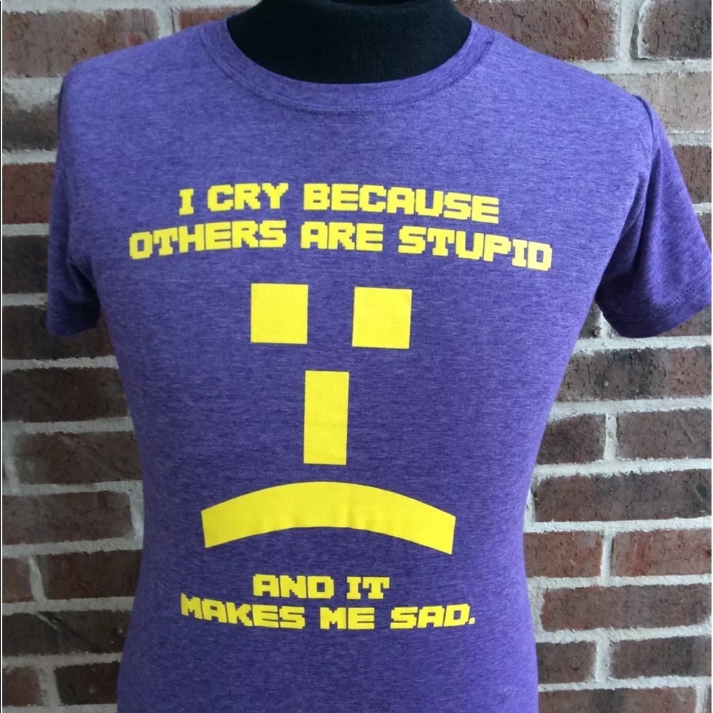 Stupid People Make Me Sad Big Bang Theory TShirt